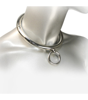 METAL HARD - BDSM COLLAR CON ARGOLLA 10CM