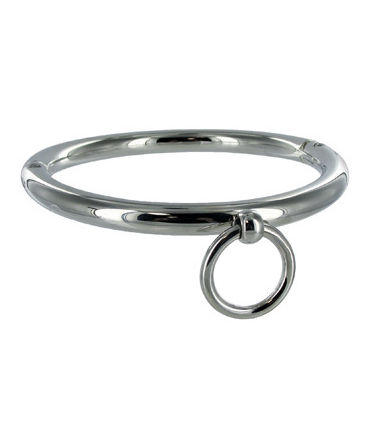 METAL HARD - BDSM COLLAR CON ARGOLLA 18CM