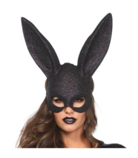 LEG AVENUE - RABBIT MASCARA CON PURPURINA