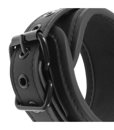 FETISH SUBMISSIVE - SET ESPOSAS MANOS Y TOBILLOS CON FORRO DE NEOPRENO