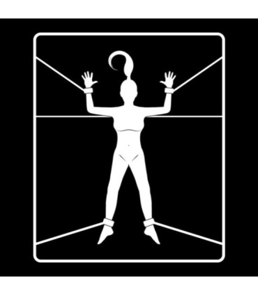 FETISH SUBMISSIVE - SET DE ESPOSAS Y ATADURAS CON FORRO DE NEOPRENO