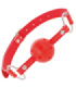 DARKNESS - MORDAZA TRANSPIRABLE ROJO