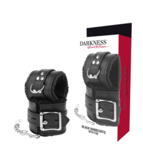 DARKNESS - ESPOSAS BDSM FORRADAS EN NEGRO