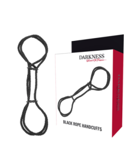 DARKNESS - ESPOSAS MANOS O TOBILLOS  CUERDA 100% ALGODON