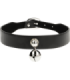 COQUETTE CHIC DESIRE - COLLAR CUERO VEGANO ACCESORIO WOMAN CASCABEL