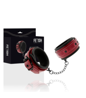 FETISH SUBMISSIVE DARK ROOM - ESPOSAS CUERO VEGANO CON FORRO DE NEOPRENO