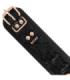 BEGME - BLACK EDITION COLLAR CUERO VEGANO CON FORRO DE NEOPRENO