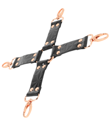 BEGME - BLACK EDITION HOG TIE CUERO VEGANO