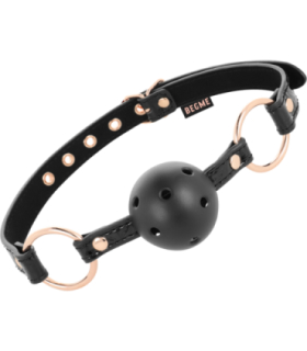 BEGME - BLACK EDITION MORDAZA CUERO VEGANO