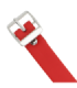 COQUETTE CHIC DESIRE - COLLAR CUERO VEGANO ROJO ACCESORIO WOMAN FETISH