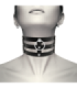 COQUETTE CHIC DESIRE - CHOKER CUERO VEGANO ESTILO FETISH