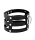 COQUETTE CHIC DESIRE - CHOKER CUERO VEGANO ESTILO FETISH