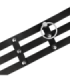 COQUETTE CHIC DESIRE - CHOKER CUERO VEGANO ESTILO FETISH