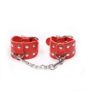 OHMAMA FETISH - ESPOSAS AJUSTABLES CON CADENA METALICA