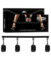 FETISH SUBMISSIVE BONDAGE - BARRA SEPARADORA AJUSTABLE 4 PIEZAS