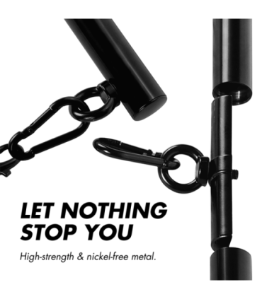 FETISH SUBMISSIVE BONDAGE - BARRA SEPARADORA AJUSTABLE 4 PIEZAS