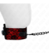 KINK - COLLAR CON CORREA 105 CM DE ENCAJE CON CINTURÓN DE CUERO REAL 44 X 5.5 CM