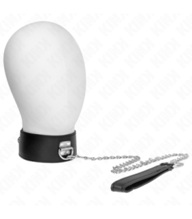 KINK - COLLAR CON CORREA 65 CM ANCHO NEGRO AJUSTABLE 33.5-41 CM X 5 CM
