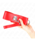 KINK - COLLAR CON CORREA 65 CM ANCHO ROJO AJUSTABLE 33.5-41 CM X 5 CM