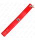 KINK - COLLAR CON CORREA 65 CM ANCHO ROJO AJUSTABLE 33.5-41 CM X 5 CM