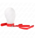 KINK - COLLAR CON CORREA 116 CM FINO ROJO AJUSTABLE 32-50 CM X 8 CM