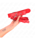 KINK - COLLAR CON CORREA 116 CM FINO ROJO AJUSTABLE 32-50 CM X 8 CM