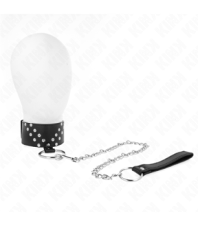 KINK - COLLAR CON CORREA 65 CM CON REMACHE EN V AJUSTABLE 36-43 CM X 5 CM