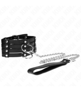 KINK - COLLAR CON CORREA 65 CM ESTILO SUB AJUSTABLE 35-51 CM X 7 CM