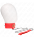 KINK - COLLAR CON CORREA 65 CM CUELLO DE DIAMANTES ROJO AJUSTABLE 35-51 CM X 7 CM