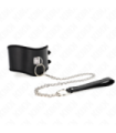 KINK - COLLAR CON CORREA 65 CM ANCHO NEGRO AJUSTABLE 40-55 CM X 10 CM