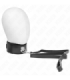 KINK - COLLAR CON CORREA 116 CM DE PIEL NEGRO AJUSTABLE 40-48 CM X 6 CM