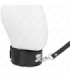 KINK - COLLAR CON CORREA 116 CM DE PIEL NEGRO AJUSTABLE 40-48 CM X 6 CM