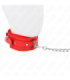 KINK - COLLAR CON CORREA 65 CM CON RESTRICCIONES ROJO AJUSTABLE 36-42 CM X 5.5 CM