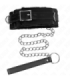 KINK - COLLAR CON CORREA 65 CM CON RESTRICCIONES NEGRO AJUSTABLE 36-42 CM X 5.5 CM