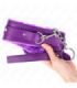 KINK - COLLAR CON CORREA 65 CM CON RESTRICCIONES MORADO AJUSTABLE 36-42 CM X 5.5 CM