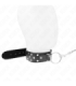 KINK - COLLAR CON CORREA 65 CM REMACHE ANILLA NEGRO AJUSTABLE 36-50 CM X 3.8 CM