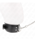 KINK - COLLAR CON CORREA 65 CM HEBILLAS PLATEADAS AJUSTABLE 33-46 CM X 5.5 CM