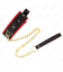 KINK - COLLAR CON CORREA DE TEJIDO LISO AJUSTABLE 33-48 CM X 5.7 CM