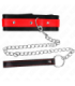KINK - COLLAR CON CORREA 65 CM ROJO AJUSTABLE 36-43 CM X 5 CM