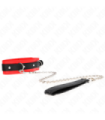 KINK - COLLAR CON CORREA 65 CM MODELO BÁSICO MODELO 3 ROJO 53 X 5 CM