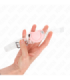 KINK - MORDAZA FORMA CHUPETE 5.5 x 4 CM ROSA AJUSTABLE 43-60 CM