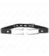 KINK - MORDAZA GANCHO DE METAL 11.5 CM CON CORREA DE POLIPIEL AJUSTABLE 39-58 CM X 2 CM