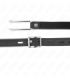 KINK - MORDAZA GANCHO DE METAL 11.5 CM CON CORREA DE POLIPIEL AJUSTABLE 39-58 CM X 2 CM