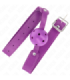 KINK - MORDAZA DE BOLA 4.5 CM TRANSPIRABLE MORADO 65 x 2.5 CM