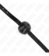 KINK - MORDAZA DE BOLA 4.5 CM TRANSPIRABLE SIMPLICITY NEGRO 62 x 1.5 CM