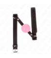 KINK - MORDAZA DE BOLA 4 CM DE ORO ROSA 60 x 2 CM