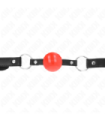 KINK - MORDAZA DE BOLA 4 CM TPE ROJO 60 x 2 CM
