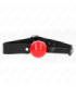 KINK - MORDAZA DE BOLA 4 CM SUAVE DE TPE MODELO 1 66 x 2.5 CM AJUSTABLE 41-61 CM