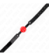 KINK - MORDAZA DE BOLA 4 CM SUAVE DE TPE MODELO 1 66 x 2.5 CM AJUSTABLE 41-61 CM