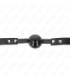 KINK - MORDAZA DE BOLA 4 CM SUAVE DE TPE MODELO 3 60 x 2 CM AJUSTABLE 37-52 CM